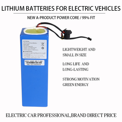 42V 15A draagbare batterij Elektrische scooter 13,5 kg kleine oplaadbare batterij