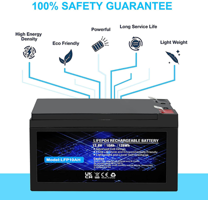 LFP Lithium Fosfaat Oplaadbare Batterij IP67 12.8V 100Ah LiFePO4 Batterij