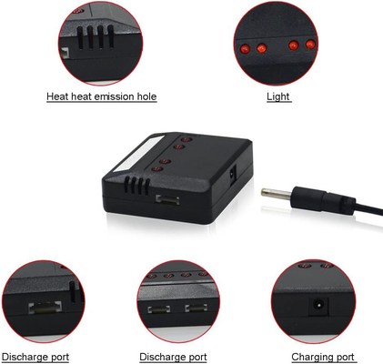 U818A U817 lithium-polymeerbatterij 3.7v 500mah Lipo-batterij met X4-oplader