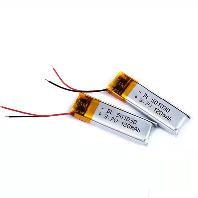 120 mAh lithium-polymeerbatterij 0,12 A Bluetooth-headset oplaadbare batterij 1S1P