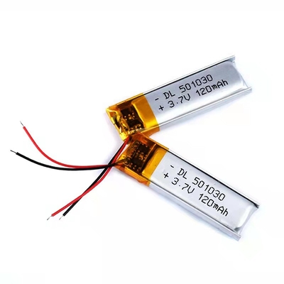 120 mAh lithium-polymeerbatterij 0,12 A Bluetooth-headset oplaadbare batterij 1S1P