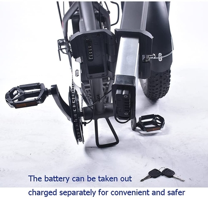 48V 12.8Ah E Fiets Lithium Batterij Oplaadbare TB108 750W