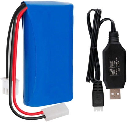 Oplaadbare 1300 mah Li-ionbatterij NCM 7,4 V lithium-ionbatterij UN
