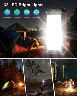 Echte draagbare handslinger Solar Power Bank Station 26800mAh NCM