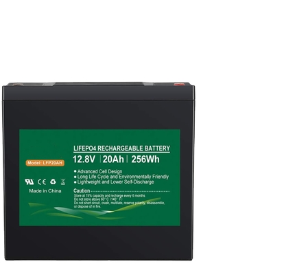 24v 12v 100ah / 36v 20ah / 48v 20ah LiFePO4 lithiumbatterij voor zonne-opslag