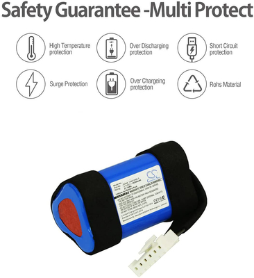 37.0Wh 10200mAh 3C lithiumbatterij vervangen 4J 4BLK Jblcharge4bluam