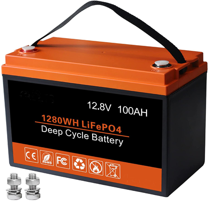 1,2 kg oplaadbare batterij 12V 100AH ​​lithiumbatterij LFP Deep Cycle