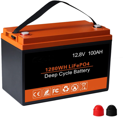 1,2 kg oplaadbare batterij 12V 100AH ​​lithiumbatterij LFP Deep Cycle