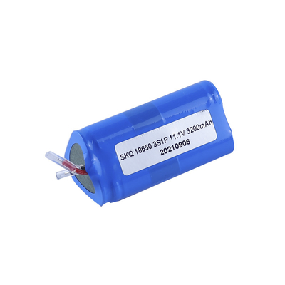 3S1P 3C lithiumbatterij 3200mAh 1.6A 18650 oplaadbare lithium-ionbatterij